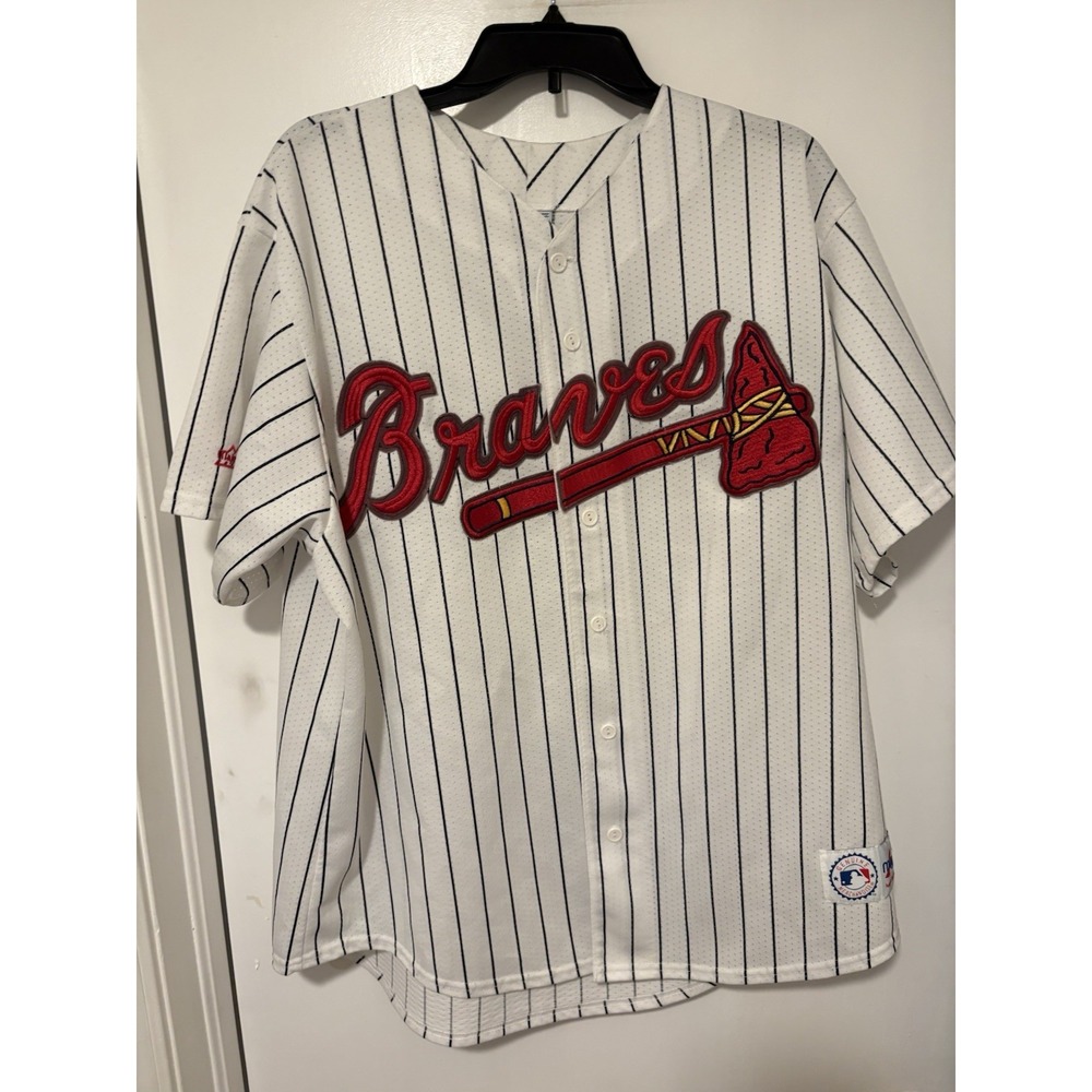Vintage Atlanta Braves Majestic Jersey Size XL